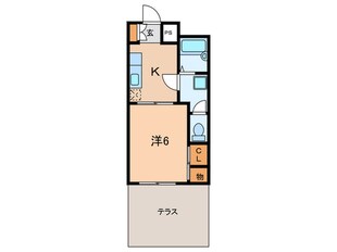 カ－ザＵの物件間取画像